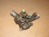 87-89 Toyota MR2 Used OEM Engine Thermostats Housing Sensor Water Neck - 4AGE