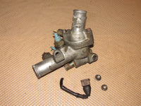 87-89 Toyota MR2 Used OEM Engine Thermostats Housing Sensor Water Neck - 4AGE