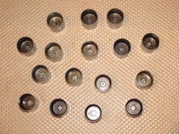 87 88 89 Toyota MR2 OEM Cylinder Head Valve Shim Bucket Cap Cover Set - 4AGE