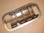 87-89 Toyota MR2 Used OEM Engine Oil Pan Baffle Plate Cover - 4AGE