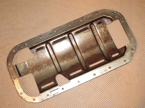87-89 Toyota MR2 Used OEM Engine Oil Pan Baffle Plate Cover - 4AGE