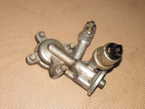 1990-1996 Nissan 300zx Twin Turbo OEM Engine Oil Filter Block Adapter & Oil Pressure Switch