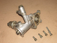 1990-1996 Nissan 300zx Twin Turbo OEM Engine Oil Filter Block Adapter & Oil Pressure Switch