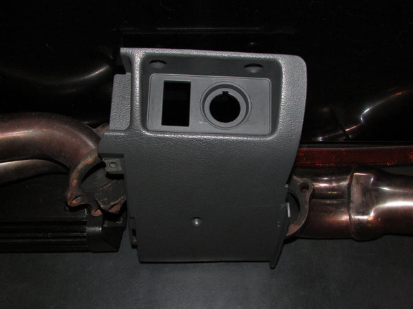 84 85 Mazda RX7 OEM Dash Cruise Switch & 12v Socket Mounting Panel Cover