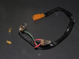 72 73 Datsun 240z OEM Fasten Seat Belt & Choke Light Bulb Socket & Harness