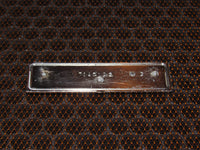 67 Chevrolet Camaro OEM Interior Door Panel Emblem Badge