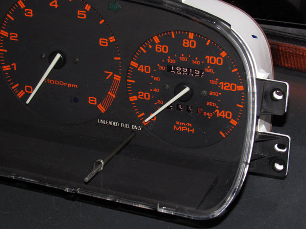 1990 Rx7 Tachometer 86 87 88 Mazda RX7 OEM Speedometer Instrument Cluster Meter Gauge ...