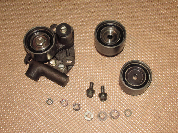 1990-1996 Nissan 300zx Twin Turbo OEM Timing Belt Tensioner & Idler Pulley - Set