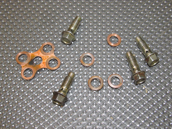 89-91 Mazda RX7 OEM Metering Oil Pump Banjo Bolt Set