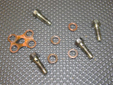 89-91 Mazda RX7 OEM Metering Oil Pump Banjo Bolt Set