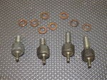 89-91 Mazda RX7 OEM Manifold & Engine Housing Oil Nozzle - Set
