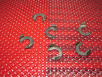 99-00 Ford Mustang 3.8L V6 OEM Fuel Injector Lock Clip Retainer Set