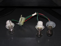 81 82 Honda Prelude OEM Tail Light Bulb Socket & Harness - Left