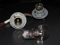 81 82 Honda Prelude OEM Tail Light Bulb Socket & Harness - Left