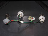 81 82 Honda Prelude OEM Tail Light Bulb Socket & Harness - Left
