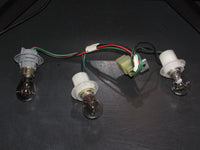 81 82 Honda Prelude OEM Tail Light Bulb Socket & Harness - Left