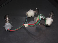 81 82 Honda Prelude OEM Tail Light Bulb Socket & Harness - Right
