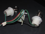 81 82 Honda Prelude OEM Tail Light Bulb Socket & Harness - Right