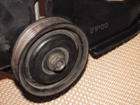 88-89 Nissan 300zx Used OEM A/C Compressor Belt Tension Pulley & Bracket
