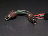 72 73 Datsun 240z OEM Fasten Seat Belt & Choke Light Bulb Socket Harness