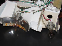 85 86 Toyota MR2 OEM Tail Light Bulb Socket Panel - Left