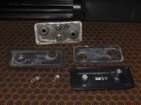 84 85 Mazda RX7 OEM Hatch Door Trunk Latch Striker & Emblem