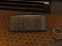 84 85 Mazda RX7 OEM Hatch Door Trunk Latch Striker & Emblem