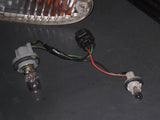 93 94 95 Mazda RX7 OEM Front Bumper Turn Signal Light Bulb Socket - Left