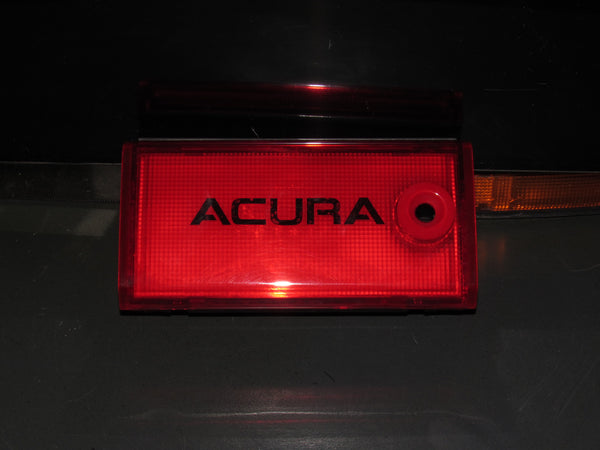 91-05 Acura NSX OEM Rear Tail Light Center Deflector Lock Cylinder Panel Cover