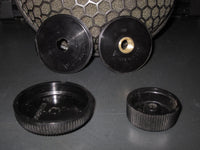 86 87 88 Porsche 924 OEM Hvac A/C Heater Fan Speed Control Knob & Trim